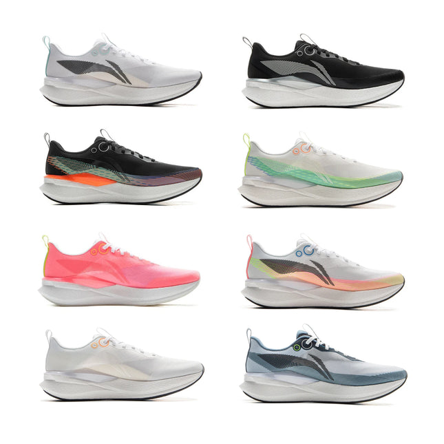 Li-Ning Men's RED HARE 8 PRO Racing Running Shoes BOOM FIBER Cushion Stable Sport Shoes Anti-Slip Wearable Sneakers ARPV003