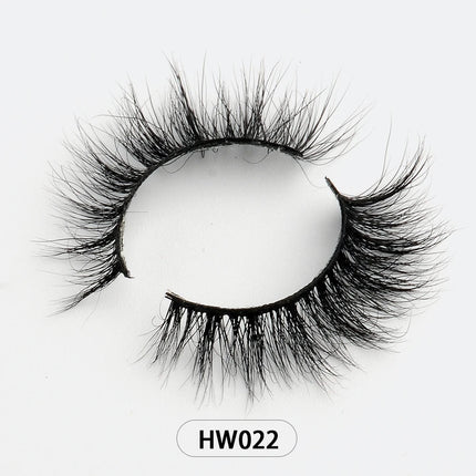 Dropshipping Wholesale Natural Wispy 3d Mink False Lashes Makeup Mink Fake Eyelashes With Soft Band Make-up For Women