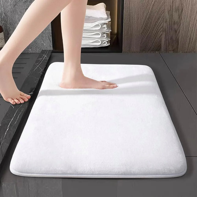 Super absorbent floor mat, super absorbent bath mat, super anti-slip coral velvet bathroom floor mat, doormat