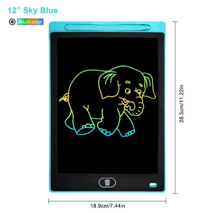 10/12/16 Inch LCD Writing Tablet Drawing Board Montessori Educational Drawing Toys For Kids Students Magic Blackboard Toy Gifts