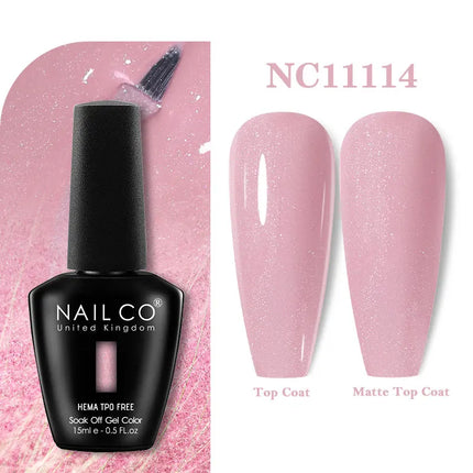 NAILCO 283Colors Gel Nail Polish Top Base Vernis Semi Permanent UV Gel Varnish Nails Art Varnish Hybrid Manicure