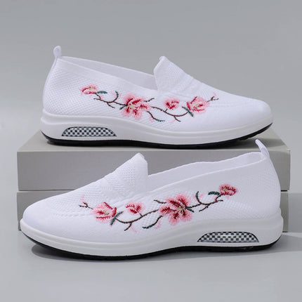 Women's summer breathable mesh flat shoes women's shoes casual sneakers shoes, clearance free shipping