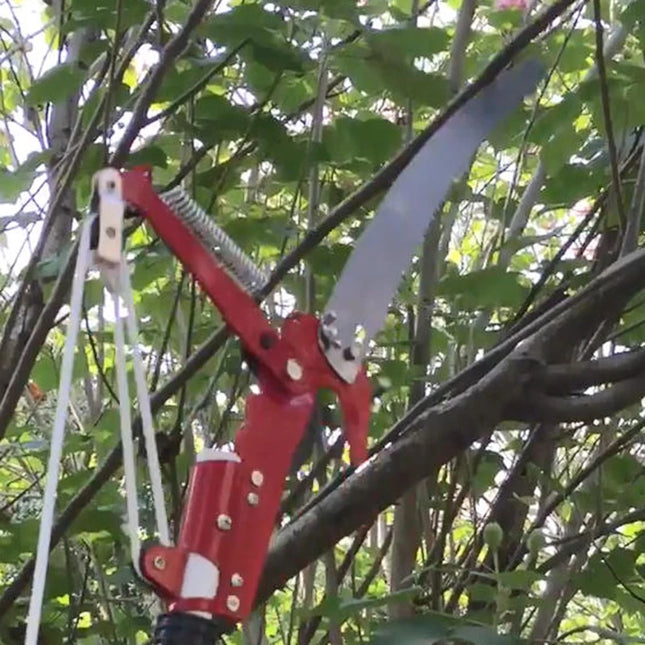 Garden High Branch Saw Manual Splicing Trimming Scissors Portable Adjustable Telescopic Saws Outdoor Aluminum Alloy Pruning Tool