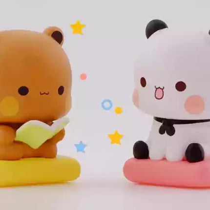 Bubu And Dudu Daily Blind Box Mystery Box Desk Decoration Cute Figure Model Desktop Decoration Collect Kawaii Doll Gift Genuine