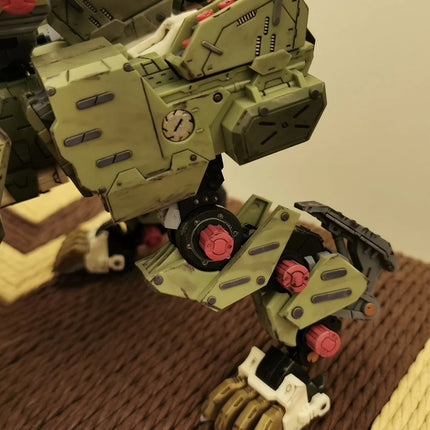 BT Building Blocks ZOIDS RZ-041 Liger ZERO Panzer Green Lion 1:72 Scale Full Action Plastic Kit Assemble Model Birthday Gifts