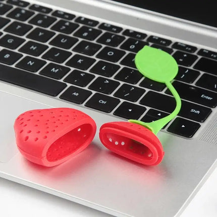 New Silicone Tea Infuser Teabag Kettle Loose Tea Leaf Strainer Ball Holder Herbal Spice Filter Teapot Gadgets Tea Brewing Device