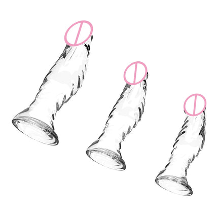 Soft Realistic Dildo Penis Erotic Anal Sex Toys Gay Vagina G-spot Clitoris Vaginal Masturbators Penis Suction Cup Dick for Women