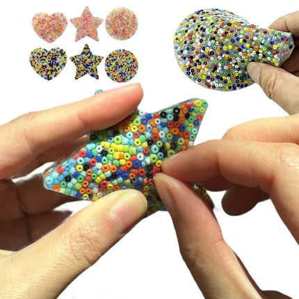 Skin Picking Sensory Fidget Toy Stress Relief Squeeze Toy Disposable Mini Size Skin Picky Game Soothing Anxiety Picker Pads Gift