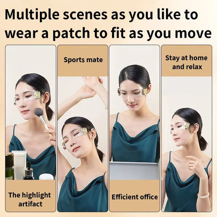 EMS Facial Sculptor V-Lift Massager - Smart Anti-Aging Device with  Pulse for Eye & Jawline Toning, Rechargeable Face Trainer