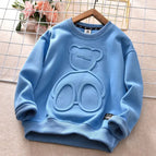 Hoodie-bear-blue / 130