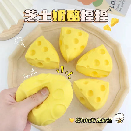 Giant Squishy Dumplings Stress Relief Fidget Toy Colorful Simulation Food Steamed Stuffed Bun Dough Toys Slow-rise Squeeze Toy