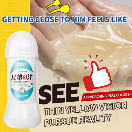 Imitation Semen Lubricant Love Gel Water Based Lube for Men Women Lubricants Gay Vaginal Anal Lubricantion Oil Adult Sex Toys 18