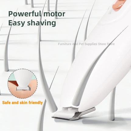 New Dog Cat Rabbit Pet Foot/Face/Hip/Ear/Claw Trimmer Dog Electric Beauty Shaver Cat Claw Hair Low Noise Electric Push Clipper