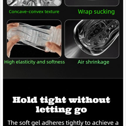 Powerful Sucking Masturbation Cup New Playing Method Blowjob Male Masturbator Artificial Vagina Pocket Pussy Sex Toys for Men