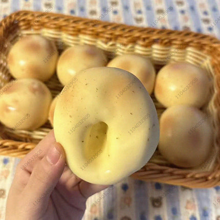 Potato Ball Stress Ball Squishy Toy Non-Bounce Squeeze Ball Fidget Toy ASMR Sensory Stress Relief Toys for Kids & Adults Gifts