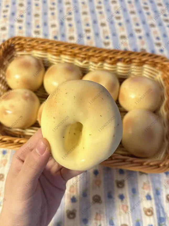 Potato Ball Stress Ball Squishy Toy Non-Bounce Squeeze Ball Fidget Toy ASMR Sensory Stress Relief Toys for Kids & Adults Gifts