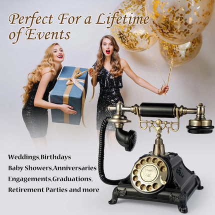 Audio message book phone wedding guest voice blessing message book banquet voice check-in message phone birthday party celebrati