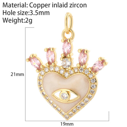 Evil Blue Eye Heart Necklace for Women Cute Gold Star Collars Diy Pendant Stainless Steel Chain High Quality
