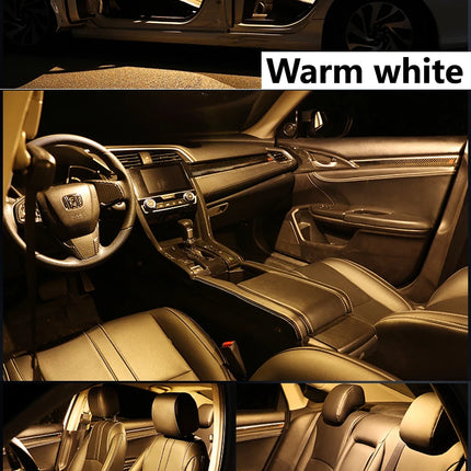 ZITWO 13Pcs For VW Volkswagen Polo MK5 6R 6C 2009 2010 -  2013 2014 2015 2016 2017 LED Interior Light Trunk Courtesy Bulb Kit