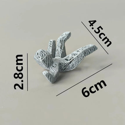 Movie Project Hail Mary Grace Rocky Cosplay Keychain Kawaii 3D Printing Keyring Key Chain Bag Accessory Ornament Prop