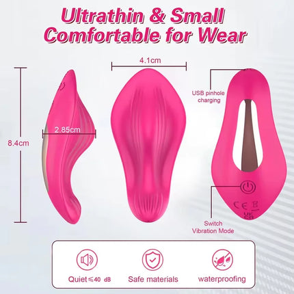 Wireless APP Vibrator Female Wear G Spot Clitoris Stimulator Bluetooth Control Vagina Massager Masturbation Sex Toys for Women
