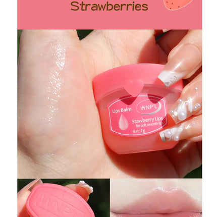 4/6/8pcs lipstick gift set, 8 kinds of fruit flavor lip gloss, base lipstick, colorless lipstick, party supplies gifts