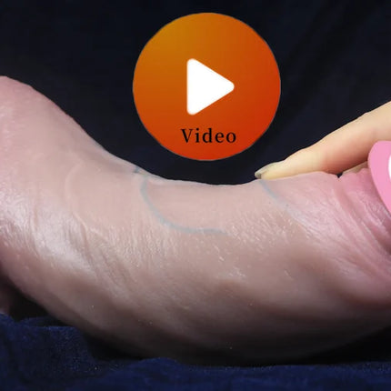 Oversized Soft Realistic Thick Dildo Big Dick Anal Plug Vaginal Masturbators Suction Cup Silicone Penis Gay Sex Toys for Women