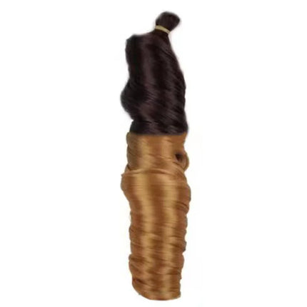 Synthetic 18inch French Curls Braiding Hair Crochet Braids 45cm Ombre Braiding Hair Curls 150g Pre Stretched Extensions Bulk