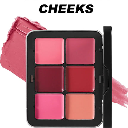 12-color iron box concealer blush cream matte highlight contour makeup all-in-one palette