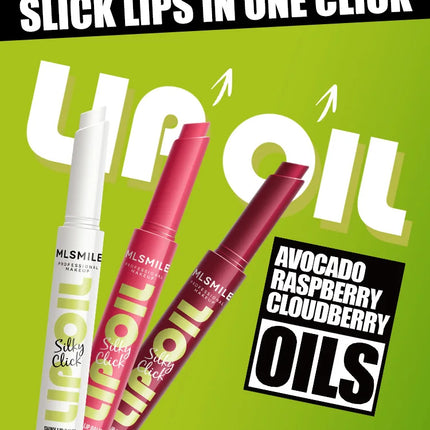 MLSMILE 3pcs/set Press Lipstick Solid Lip Gloss Long-lasting Easy Color Moisturizing Lip Gloss Pearl Mirror Lip Gloss