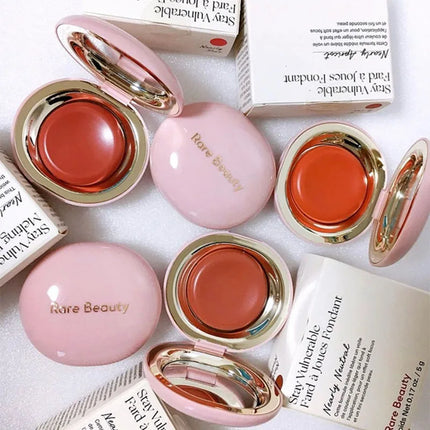 Rose Beauty Rose Neutral Mauve Blush Powder Portable Makeup Liquid Blush Moisturizing Dual-use Waterproof Lip Glaze Plump Smooth