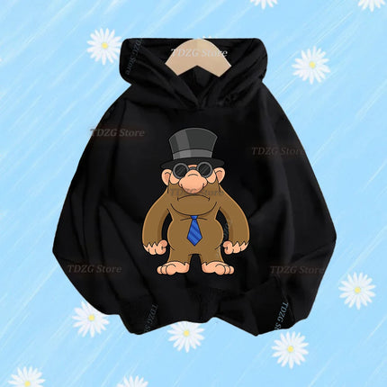 Funny Italian Brainrot Warm Children's Hoodies Cartoon Tung Tungtung Sahur Cappuccino Assassin Girls Boys Kids Hooded Sweatshirt