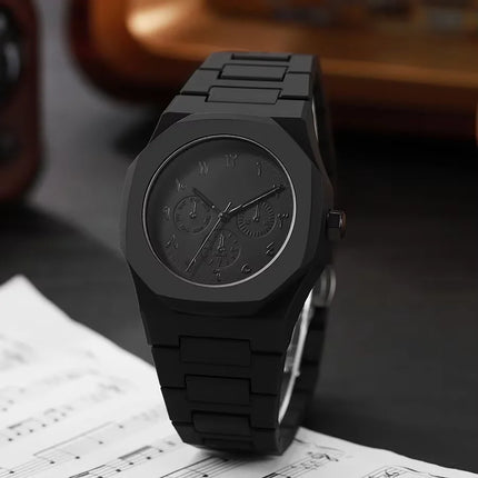 Top Fashion Men Luxury Calendar Watch Women Business Casual Quartz Watches Sports Plastic Watch Students Watches Reloj Hombre
