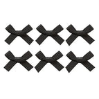 Black 6pcs / Size fits all / Other