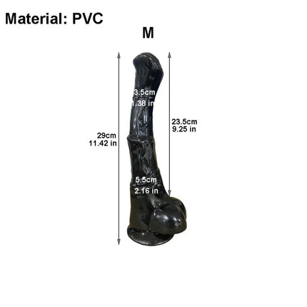 Huge Horse Dildos With Suction Cup Monster Penis Butt Plug Soft Anal Toys Masturbator Supplies Lesbian Buttplug Gay Sex Tools 18