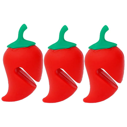 1-3Pcs Silicone Pot Lid Anti-spill Rack Heat-resistant Anti-Overflow Stoppers Pot Cover Lifter Holder Creative Kitchen Tool
