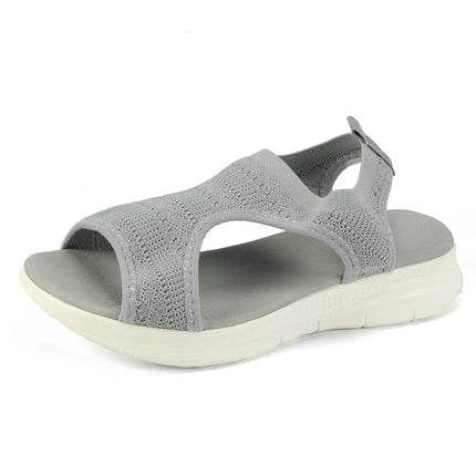 Toe open spot 2025 fish mouth casual fashion sandals low-heeled women
