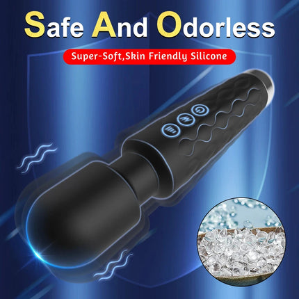 AV Vibrator for Women Clit Stimulator G Spot Vibrating Massager Stick Magic Wand Female Vagina Masturbator Sex Toys 18+