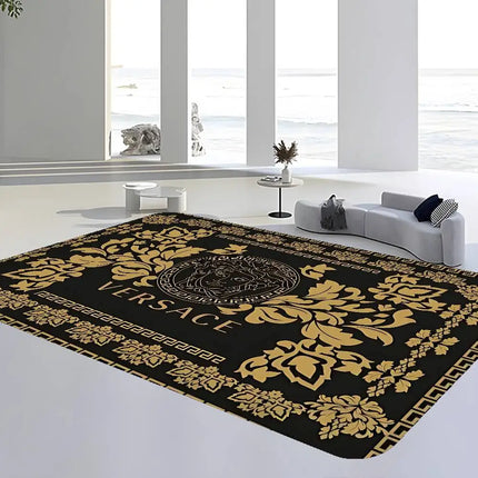 Fashion And Luxury V-Versace Entrance Door Mat Nordic Style Home Doormat Bathroom-Toilet Mats Bedroom Hotel Decor Mat