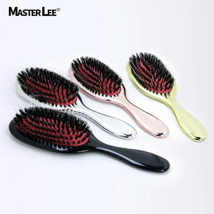 Electric Plating Small Air Cushion Comb Hair Extension Brush Shampoo Massage Fluffy Styling Comb Professional Salon Tool