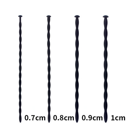 8 Sizes Soft Silicone Urethral Dilator Horse Eye Stick Penis Rod Male Masturbation Blockage Stimulator Catheter Sex Toys for Men