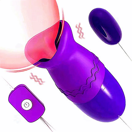 Female Vibrator Nipple G Spot Massage Vibration Tongue Clitoral Stimulator Vibrating Egg Sex Toys For Women Adult Supplies