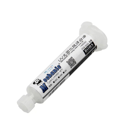 MECHANIC 10CC UV Curing Mask Ink Quick Drying Oil for Mobile Phone BGA PCB Paint Prevent Corrosive Arcing curing welding tool