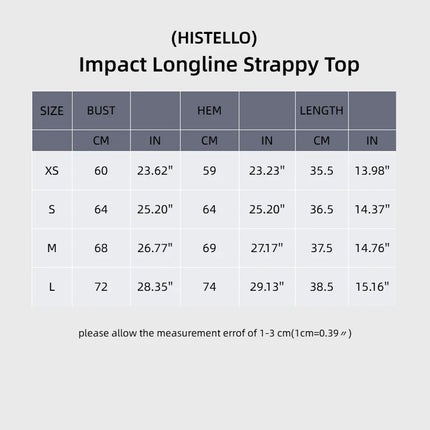 HISTELLO Impact Longline Strappy Top Sports Yoga Vest Women Fitness Tank Top Gym Beautiful Open Back Bra Running Workout Halter