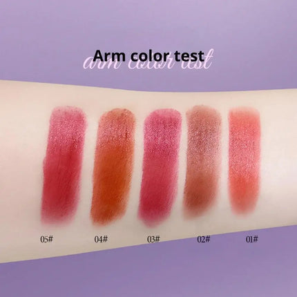 Velvet Matte Dark Magic Lipstick Long-Lasting Waterproof Lipstick Hydration Lip Gloss Nourishing Lightweight Smooth Essence Care