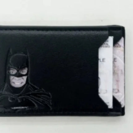 BEAST KINGDOM Bat Wallet for Men - Stylish Batman Design, Durable Bifold Wallet with Multiple Card Slots, Gift for Father's Day