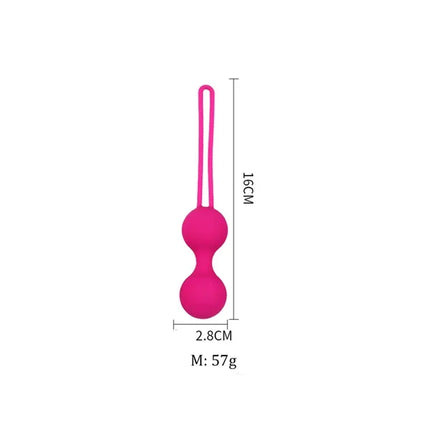Silicone Kegel Exercise Balls – Vaginal Tightening Machine with Geisha Round Design, Essential Women’s Intimate Fitness Toy