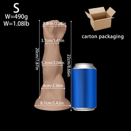 5 Sizes Silicone Artificial Arm Butt Plug Fist Anal Plug Sex Toy Dildo Anal Deep Stimulation Anus Dilator Masturbator Adult Toys