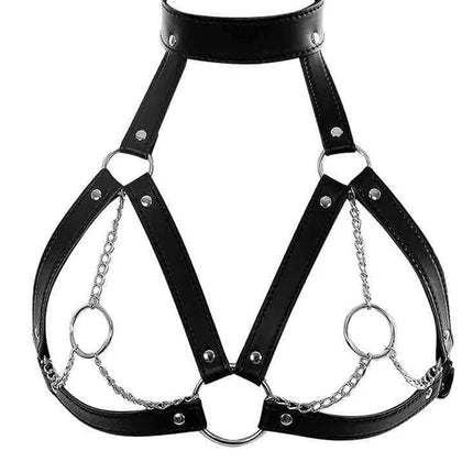 Bdsm Bondage Women Sexy Body Harness Belt Sex Toys SStraps Lingerie Chest Harness Leather Lingerie Gothic Fetish Women Clothing