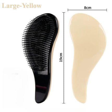 Magic Hairbrush Anti-Tangling Curly Hair Comb Scalp Massage Anti-static Grooming Smooth Soft Brush Wig Salon Hair Styling Tools